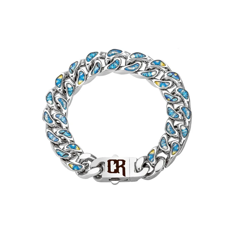 Cooraree Браслеты из титанового стального сплава Унисекс