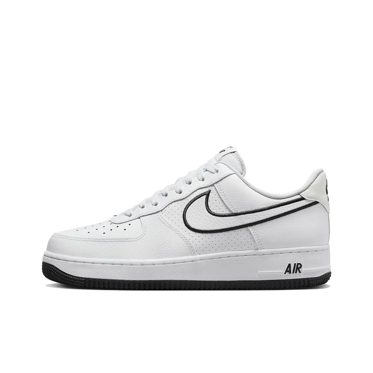 Nike Air Force 1 Low Slip Resistant Амортизация Устойчивость к истиранию Низкий Топ Скейтбординг Мужской Белый