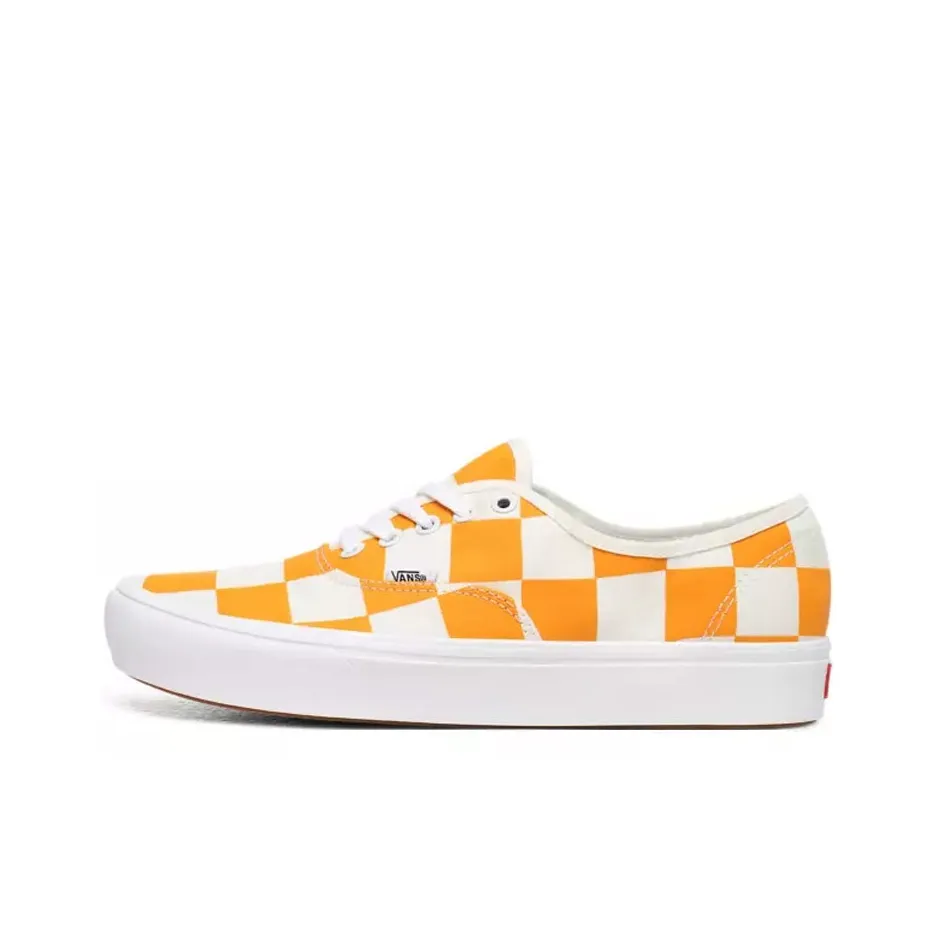 Vans ComfyCush Authentic 'Half Big Checker   Cadmium Yellow Blue'
