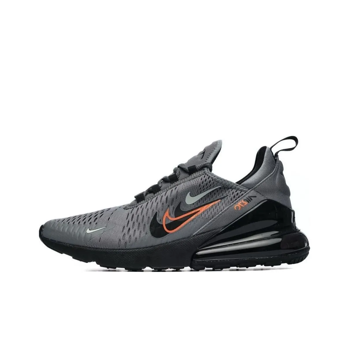 Nike Air Max 270 "Multi-Swoosh - Smoke Grey Mandarin"