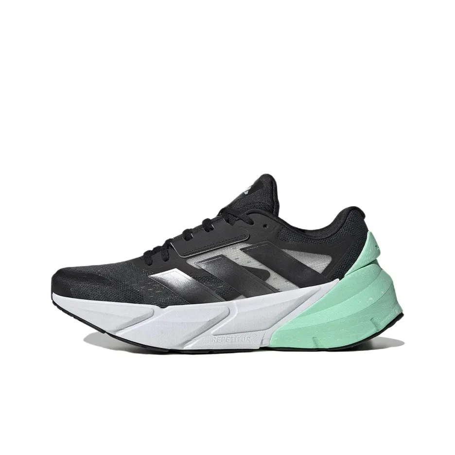 Adidas Adistar 2,0 Износостойкий и Легкий Низкий Топ Беговые кроссовки Мужские Черные