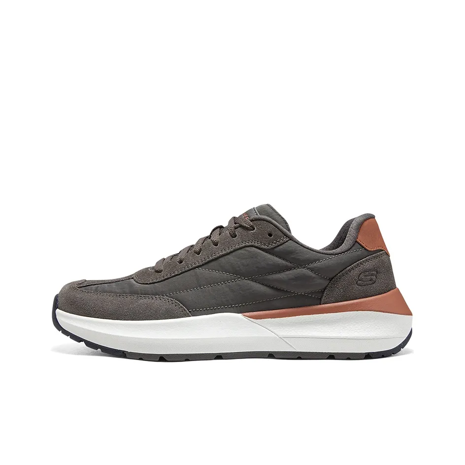Skechers Geox Terrestre Shoes 'Dark Brown Orange'