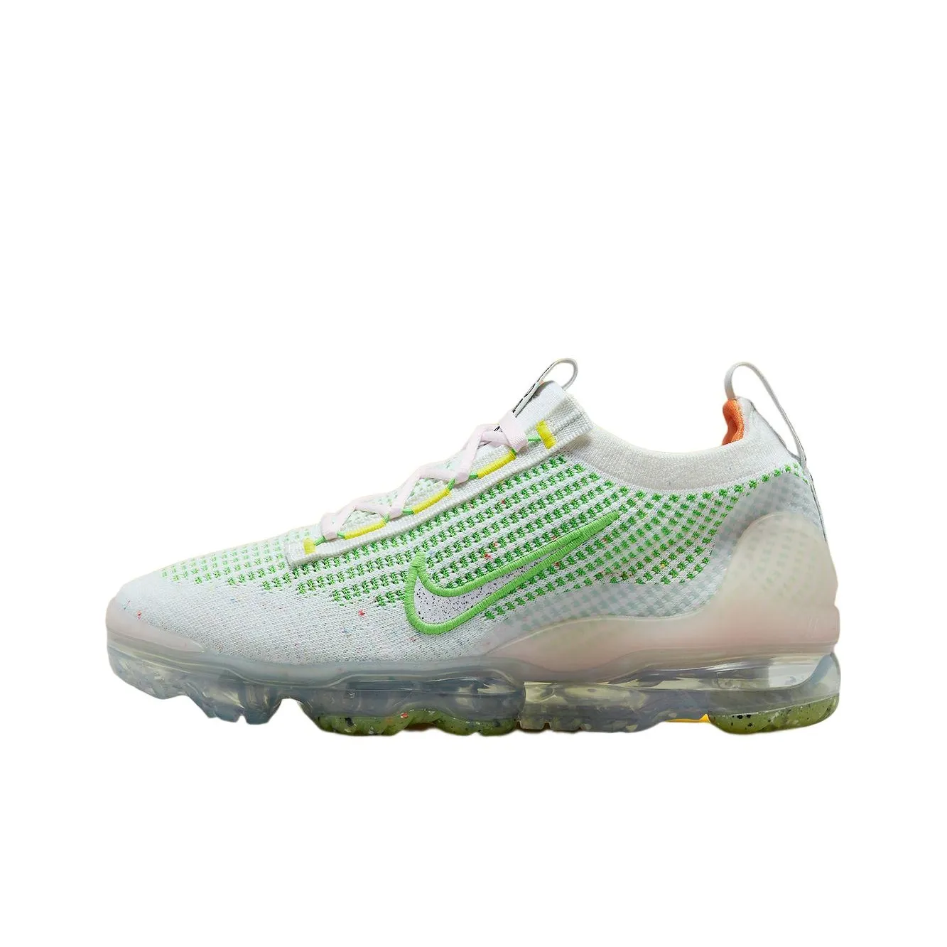 Nike VaporMax 2021 Low Беговые кроссовки Топ Женские Белый Зеленый