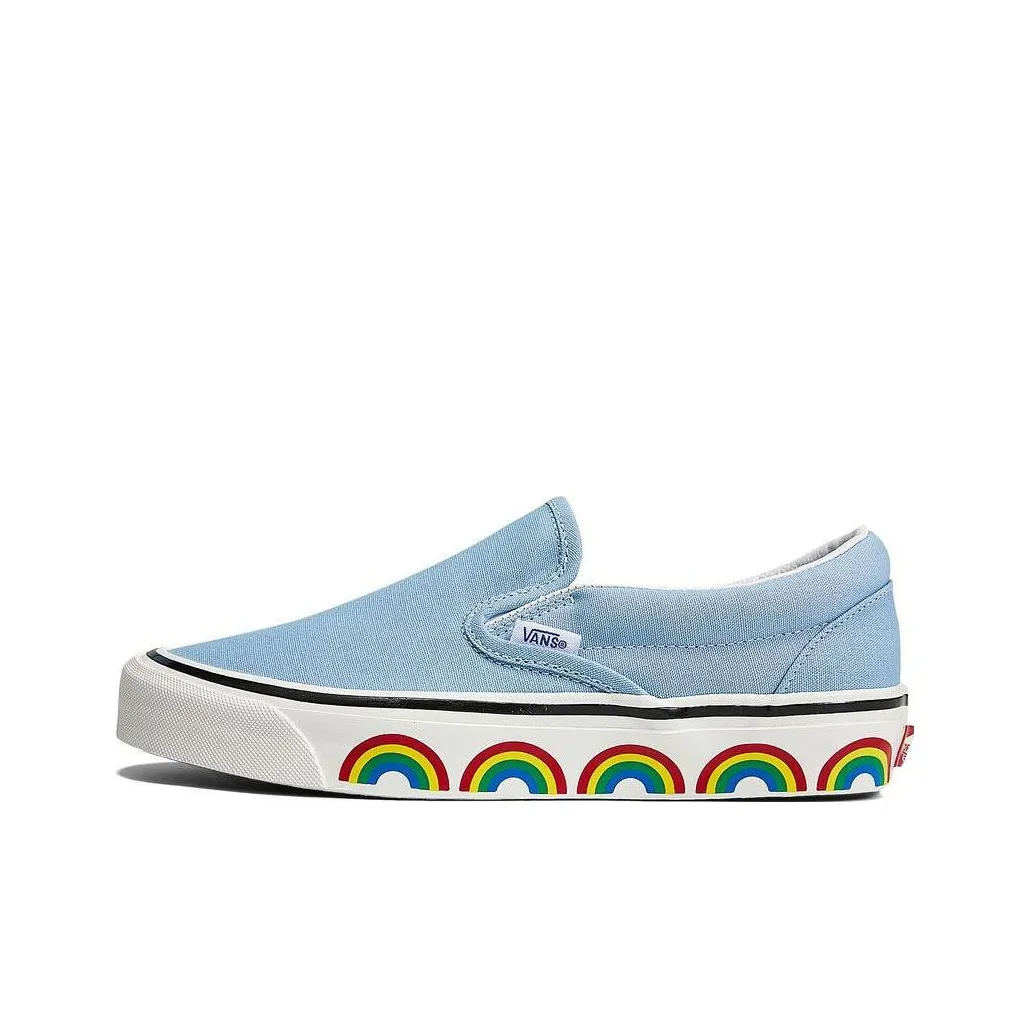 VANS Slip On Series Classic Low Top Скейтборд Кроссовки Unisex Blue
