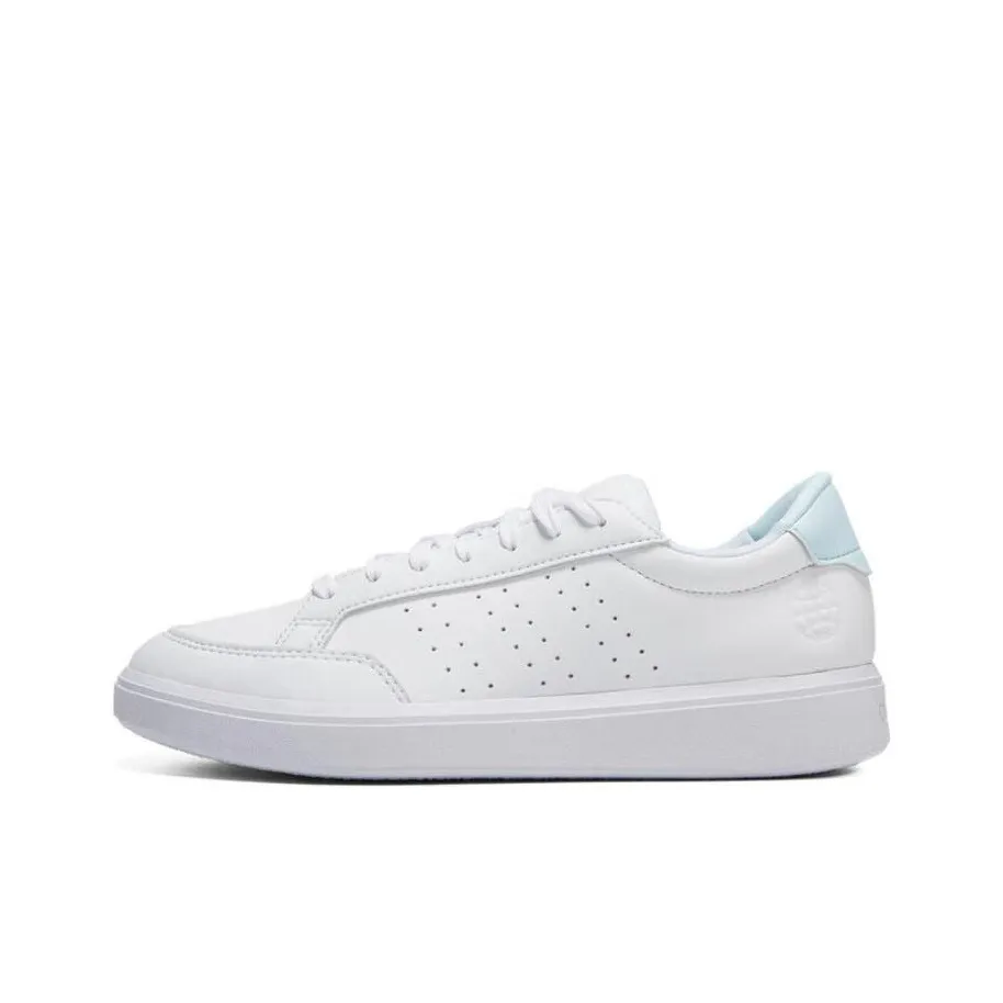 Adidas Nova Court Lifestyle Vegan Shoes 'White Almost Blue' Women's