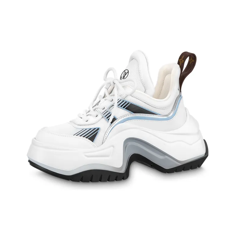 LOUIS VUITTON Archlight 2.0 Platform Sneakers 'White Blue Grey' Women's