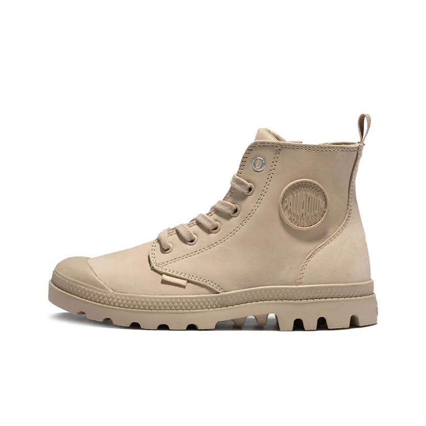 Palladium Pampa Hi Zip Nbk Crew Martin Boot Women's Warm Sand
