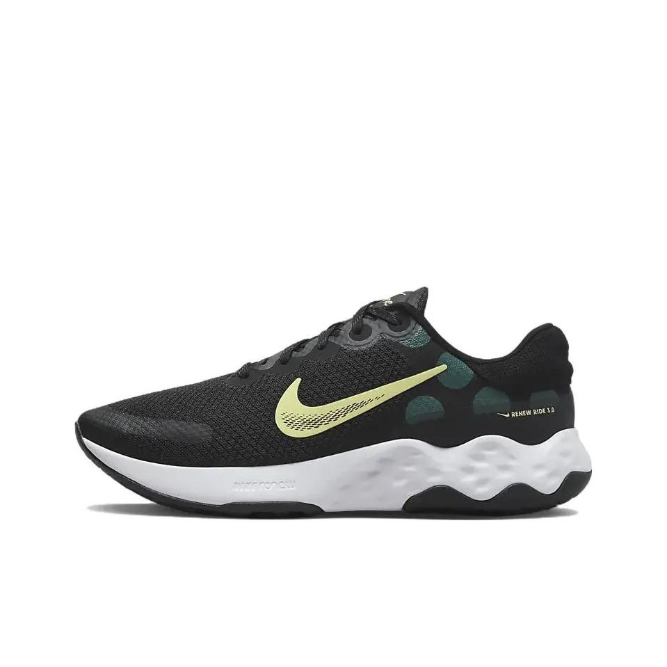 Nike Renew Ride 3 'Black Lemon Chiffon'