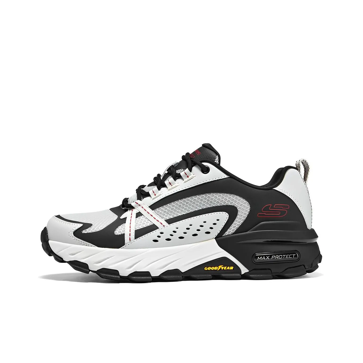 Skechers Max Protect Low Top Casual Shoes Men's Gray Black