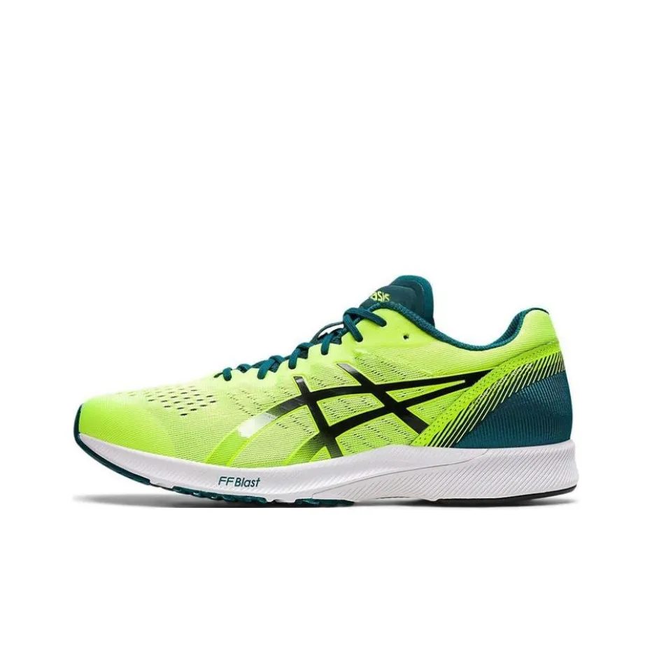 Asics Tarther RP 3 Low Топ Беговые кроссовки Желтый Зеленый