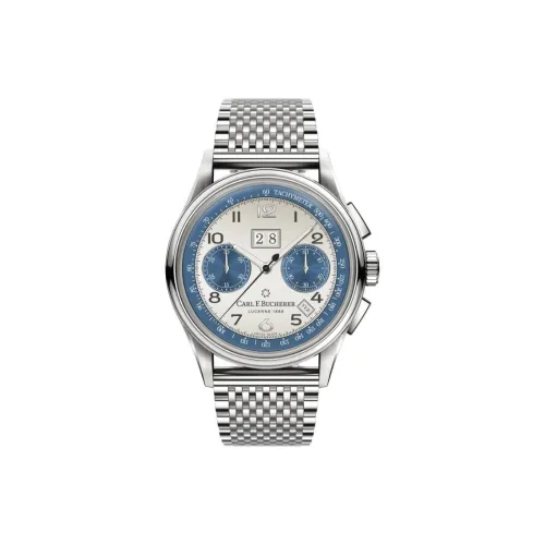 Carl F.Bucherer Автоматический Механический Движение Мужские Carl F. Bucherer Collection Часы 41 мм Серебряные