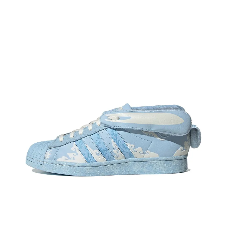 Adidas Originals Superstar Papercut X Melting Sadness 'Blue White'