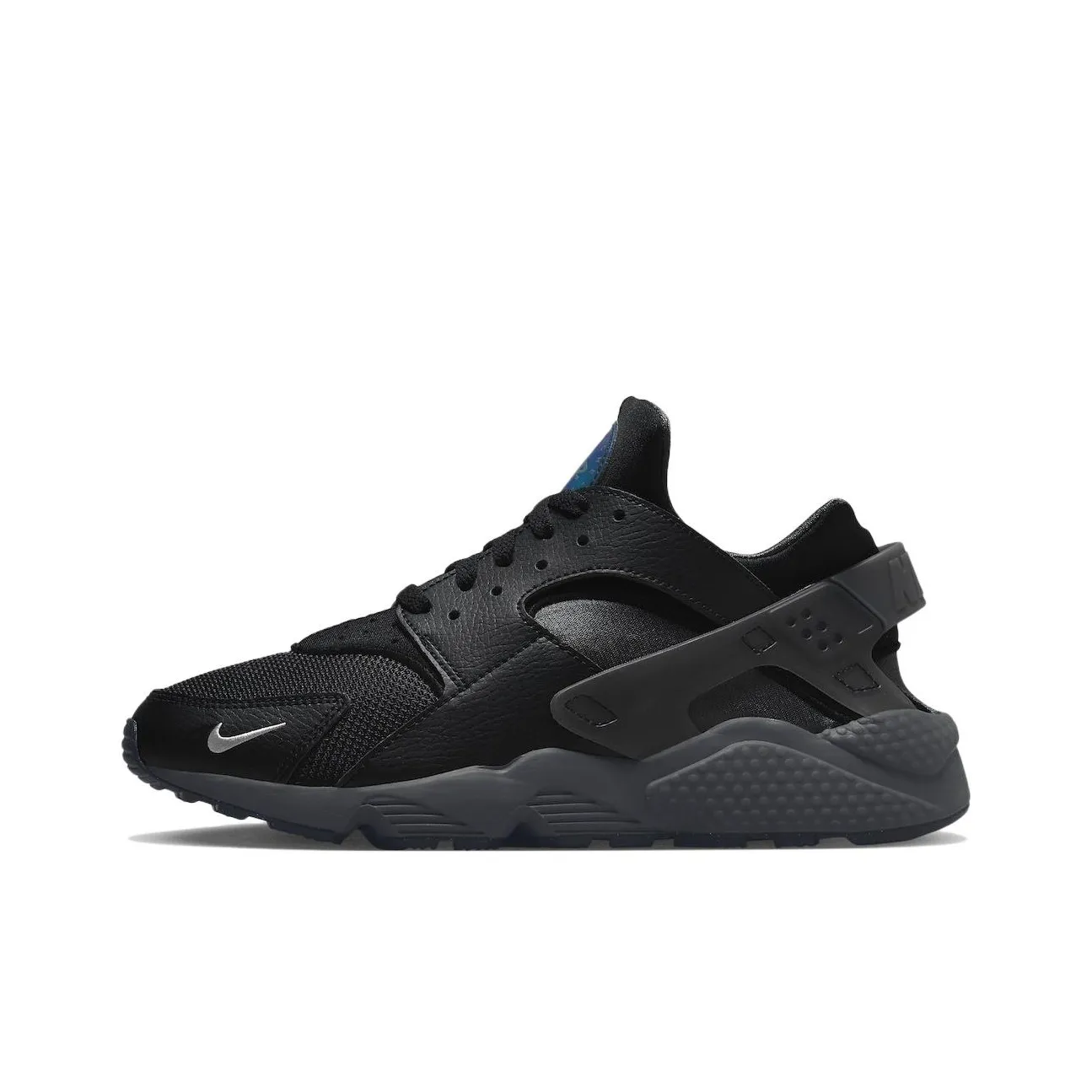 Nike Air Huarache Black Iridescent Logo