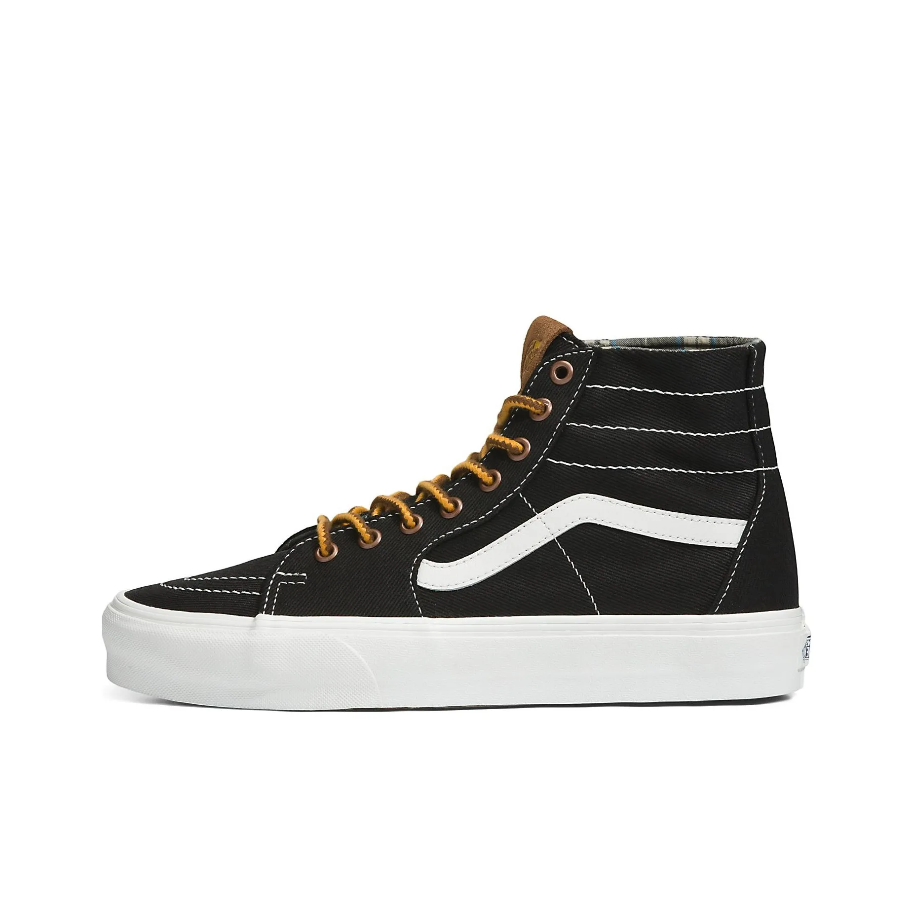 VANS SK8 CA Throwback High Топ Скейтборд Кроссовки Унисекс Черный Желтый