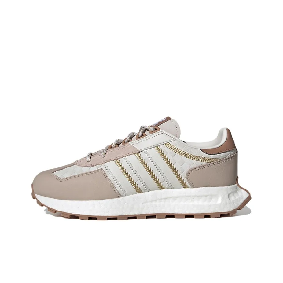 MIFFY x adidas originals Retropy E5 Slip-resistant Abrasion-resistant Low Top Спортивная повседневная обувь Унисекс Белый Коричневый