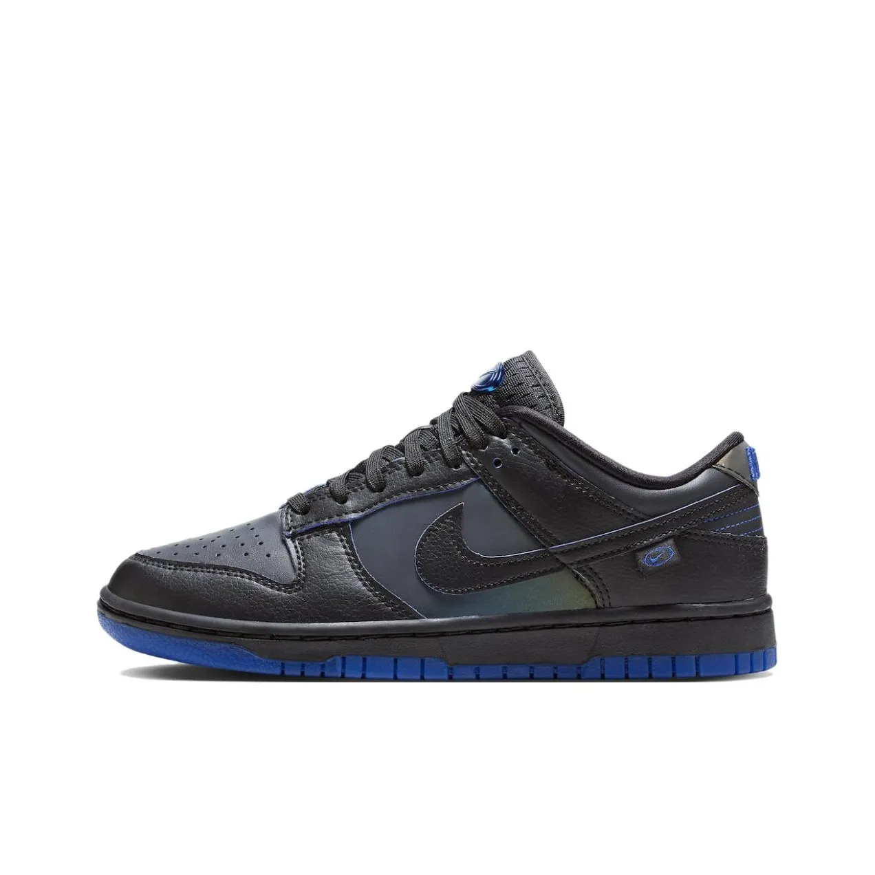 Nike Dunk Low Black Royal Iridescent Women's