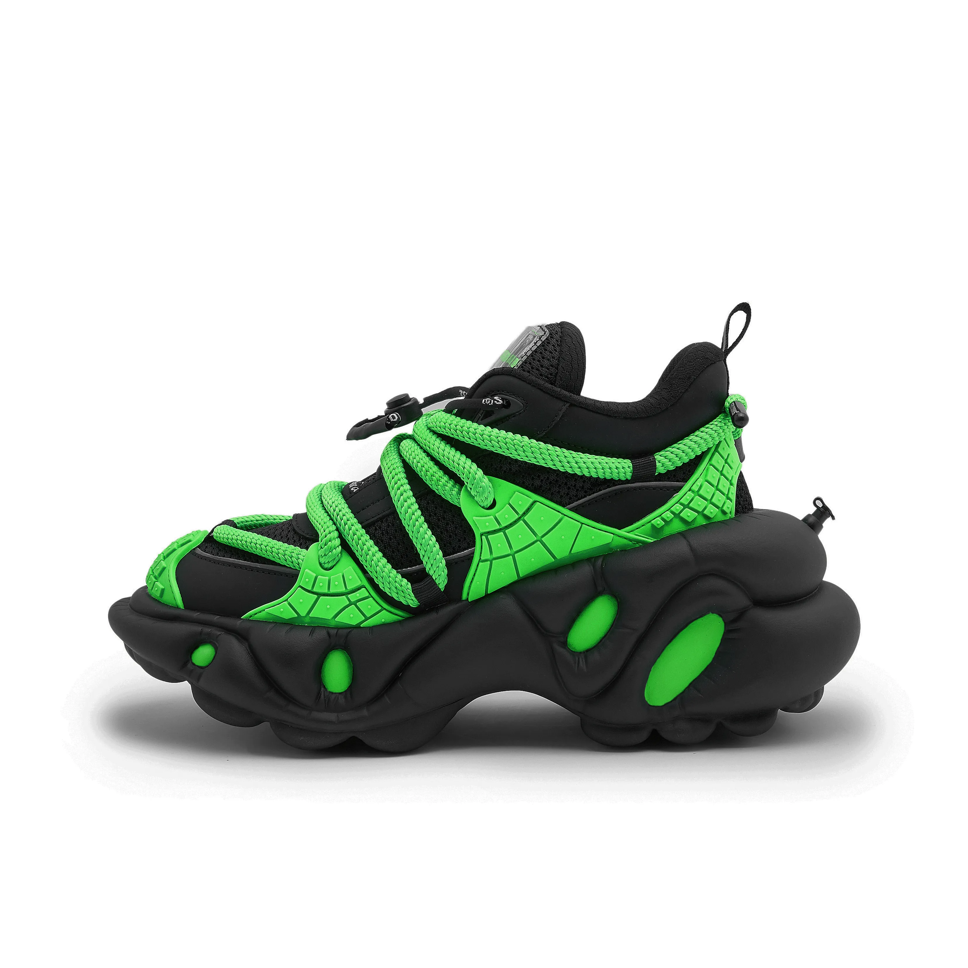 ZERO COSMOS Weightlessness Series Low Top Platform Shoes Unisex Neon Green