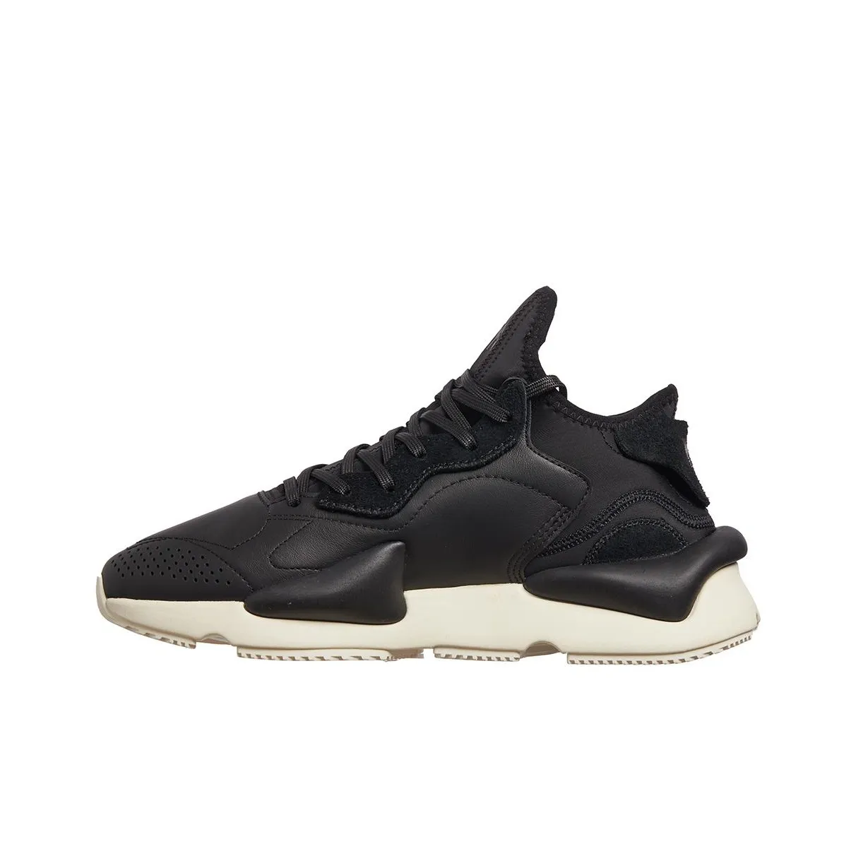 Y 3 Y 3 Kaiwa Амортизация Низкий Топ Casual Унисекс Черный Белый