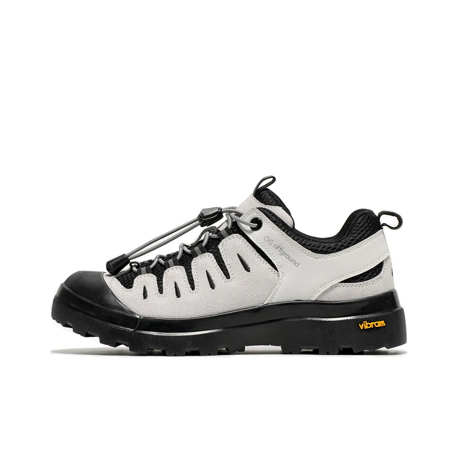 OG Offground Cushioned Wear Resistant Water Resistant And Wide Coverage Low Top Hiking low shoes Women's Black White