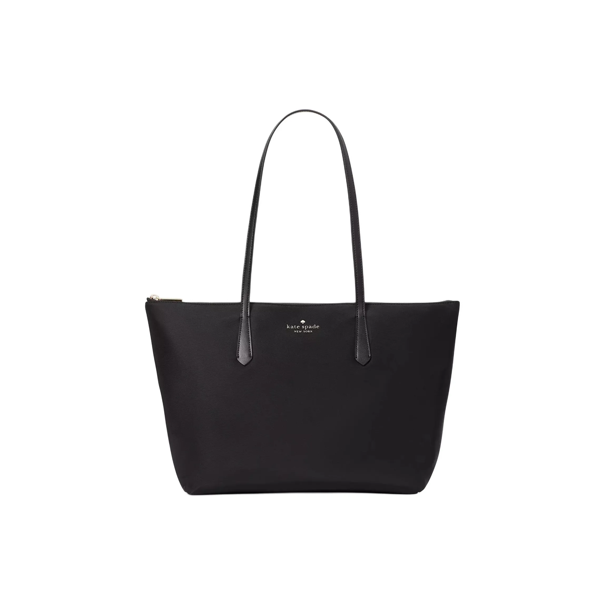 Kate Spade Recycled Nylon Tote Bag, Shopping Bag, Handbag, Shoulder Bag Regular Women's Black