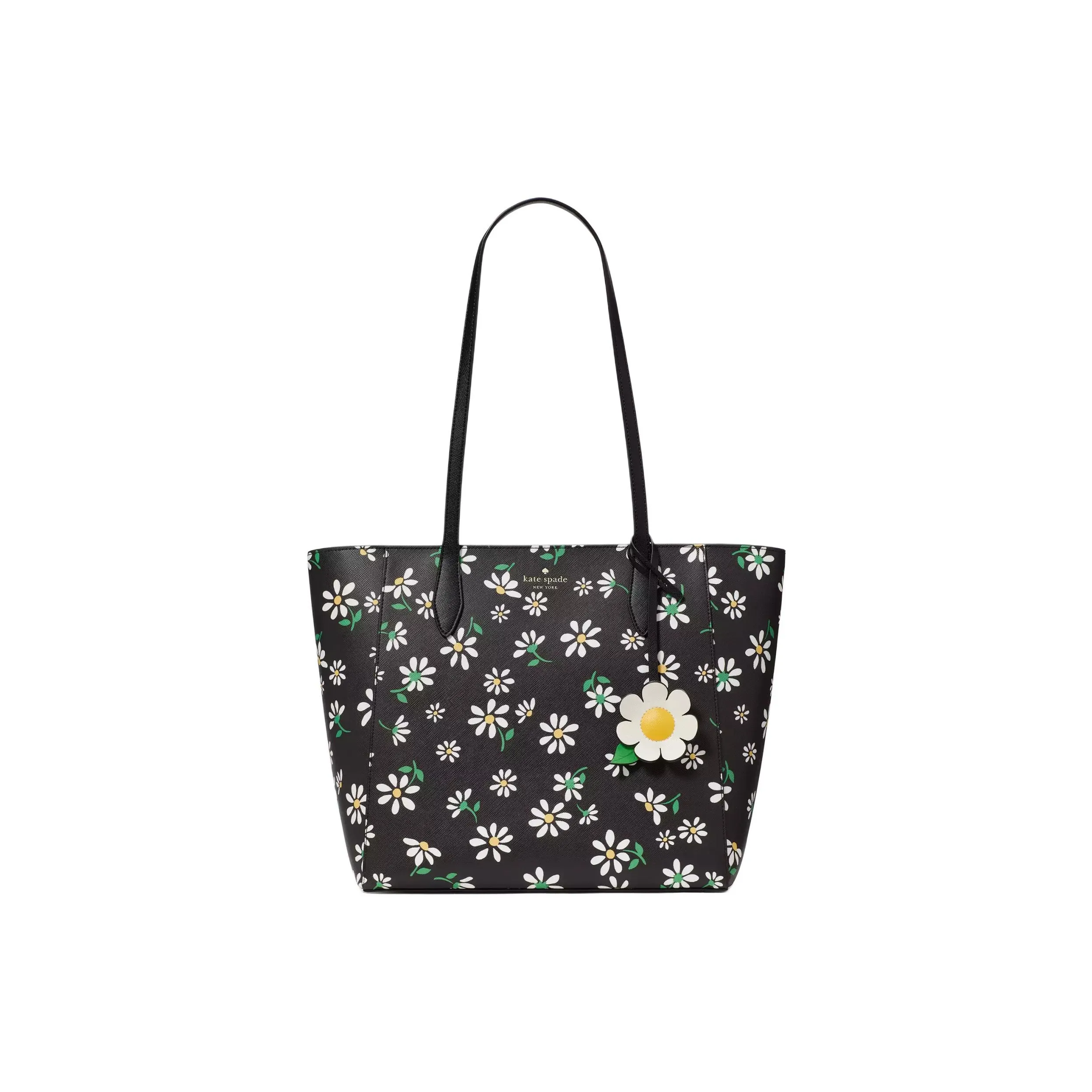 Kate Spade PVC Tote Bag, Shopping Bag, Handbag, Shoulder Bag Women's Black