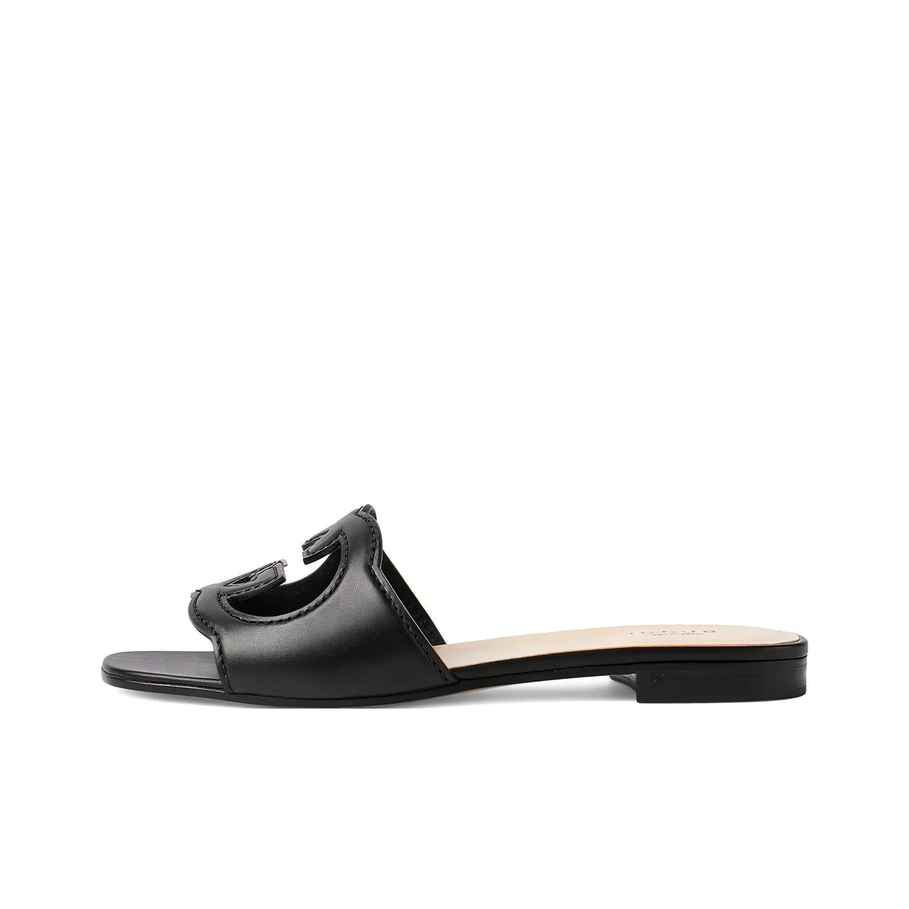 GUCCI GG Cut-out Flat Sandals