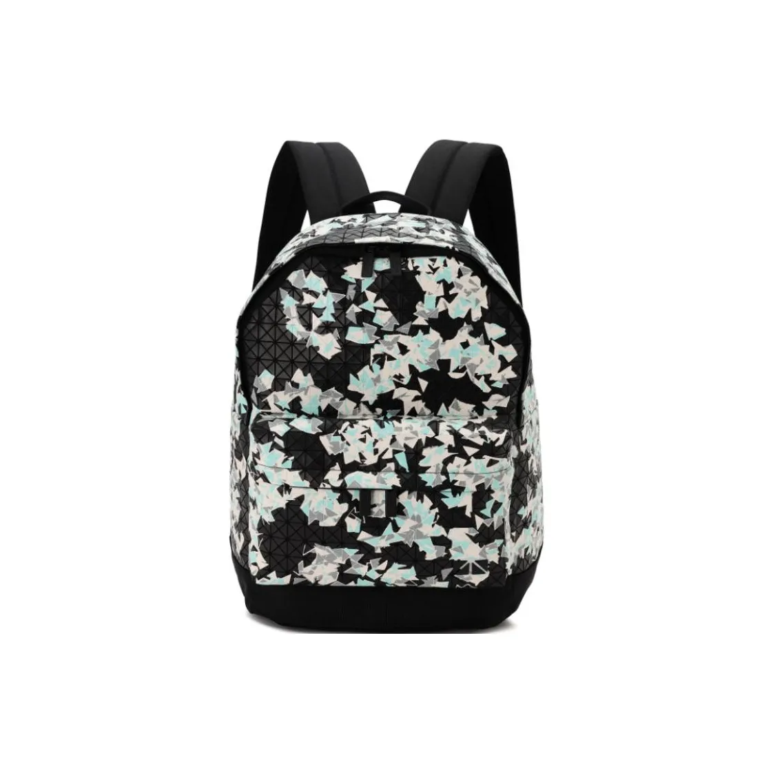 ISSEY MIYAKE Kuro Cotton With Nylon Backpack Unisex Black Print