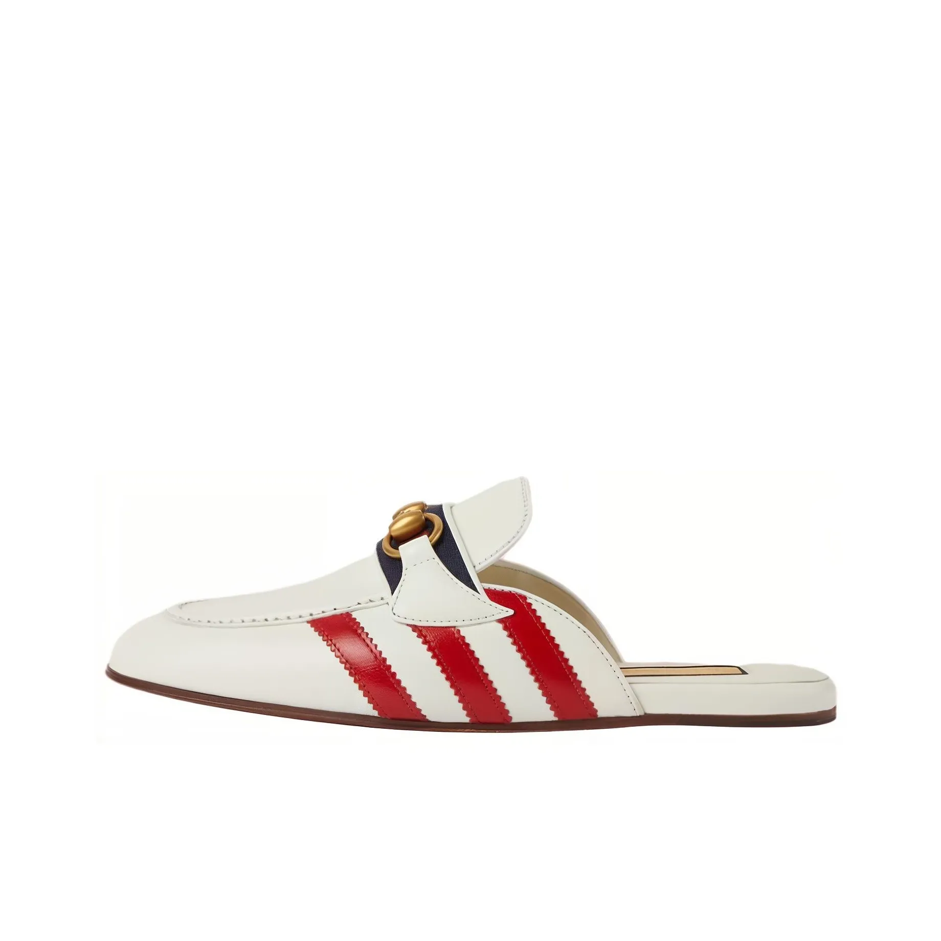 Adidas x GUCCI Wrap toe Slippers Women's White Red