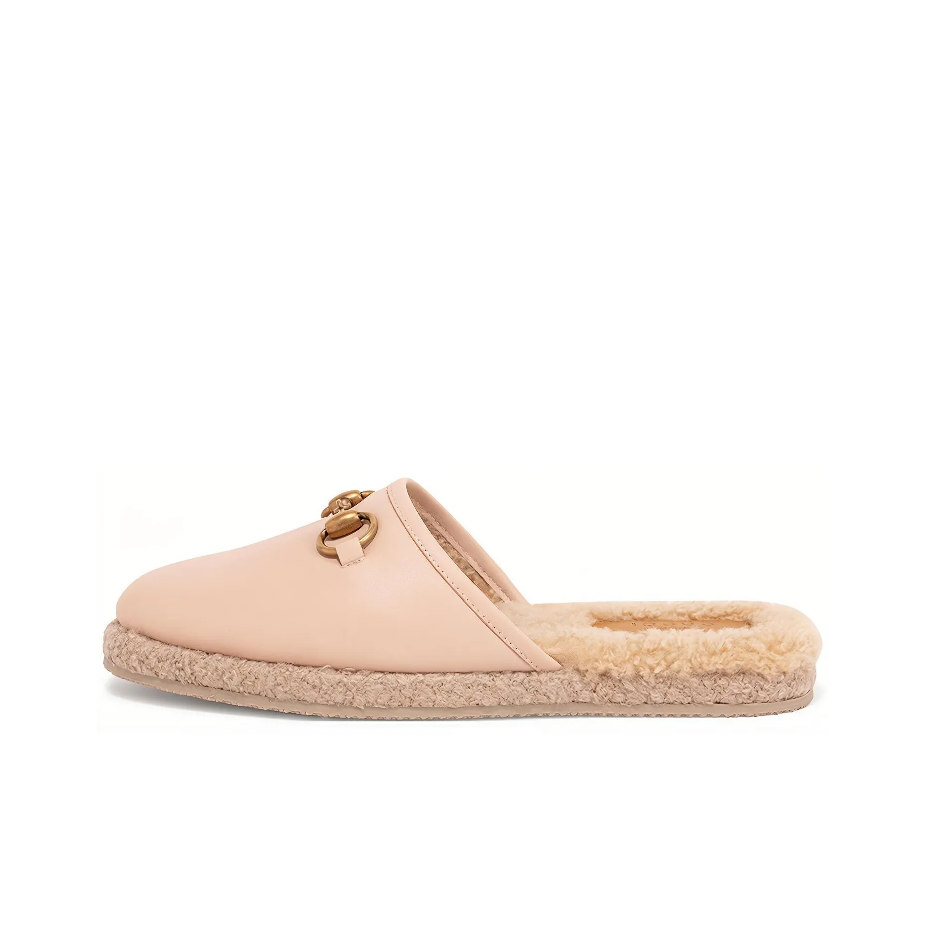 GUCCI Horsebit Closed Toe Slippers Women's