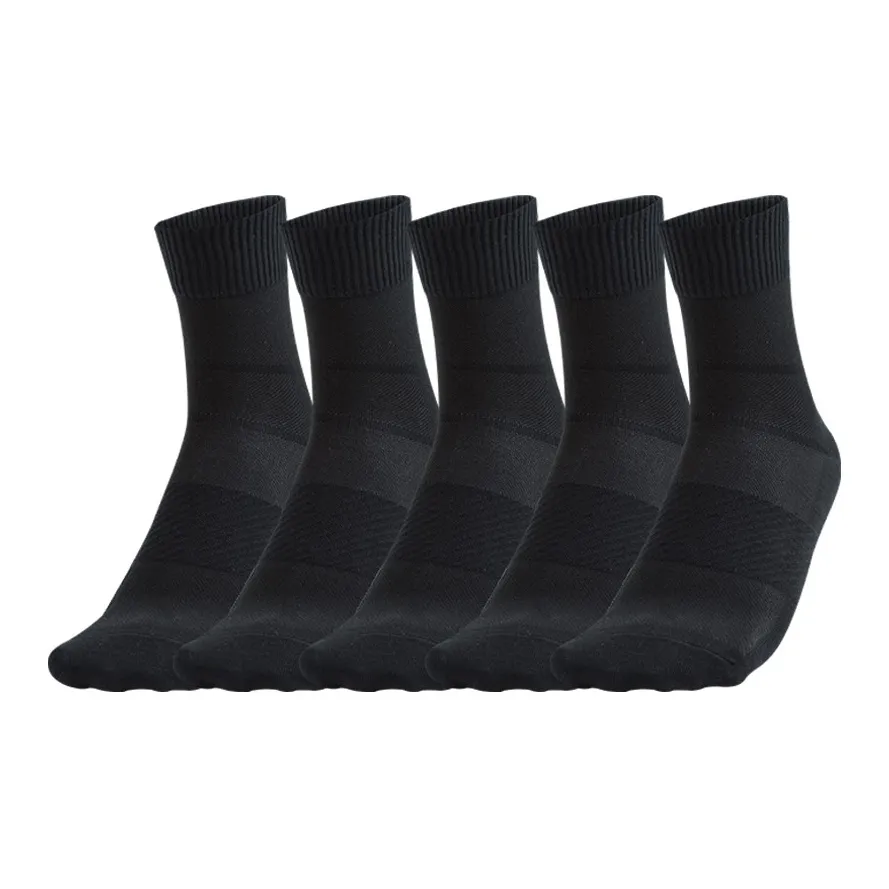 ANTA Беговые носки Мужские упаковка из 5 пар основной цвет черный