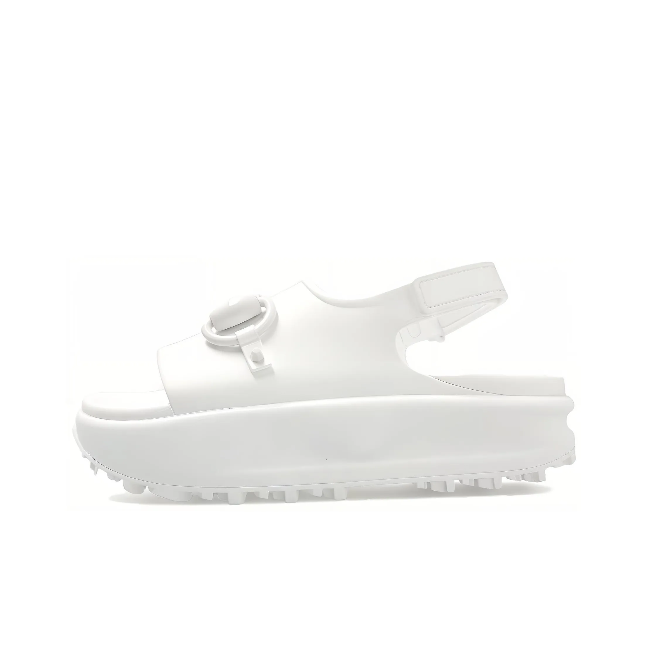 GUCCI Women's Horsebit Flatform Sandal 'White' Women's