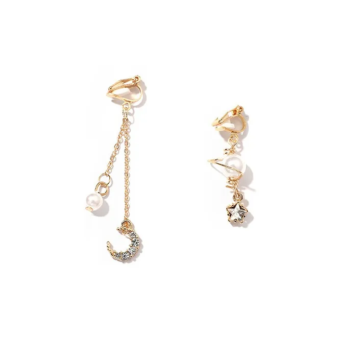 Inkopper Сплав Нижняя заколка On Серьги Женские