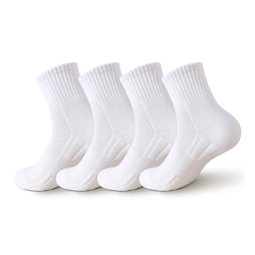 SHIWAJI Mid-Calf Socks Men's 4 Pack