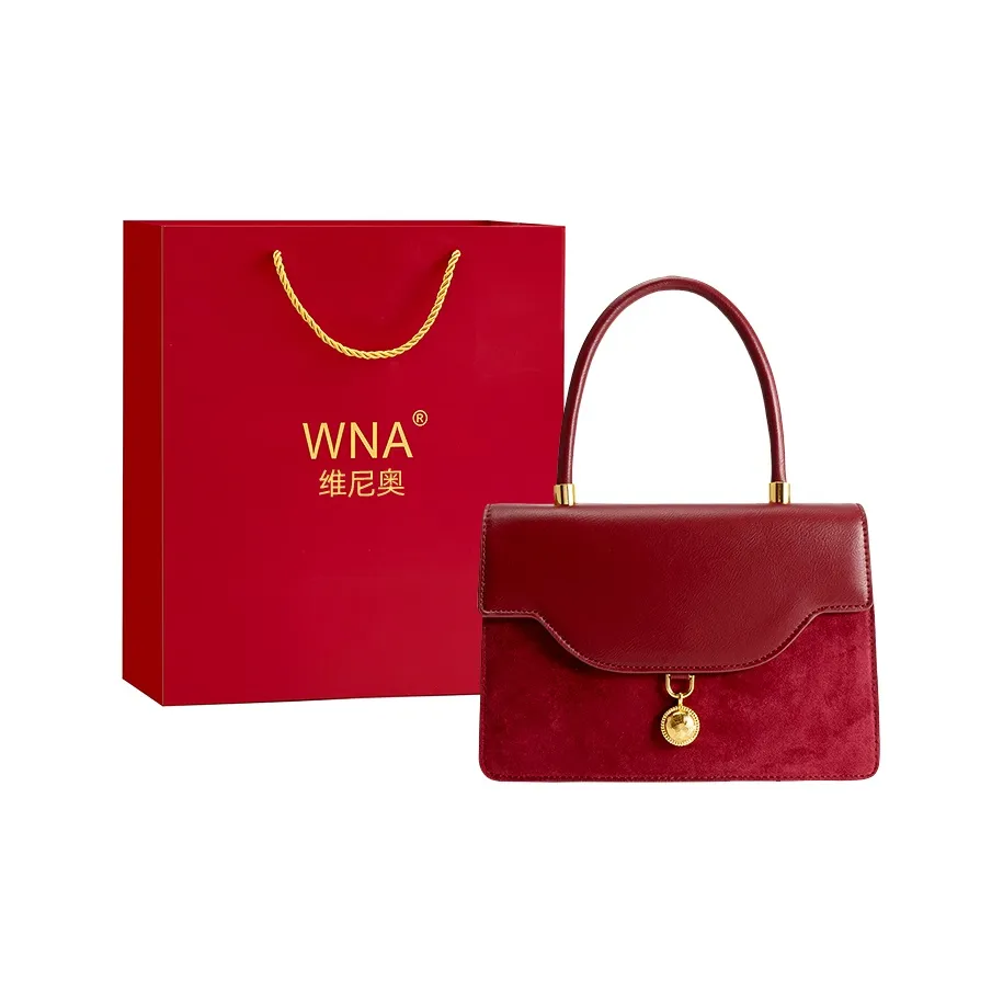 Vigno Синтетическая кожа Одно плечо Сумка Стандартная Женская Красная