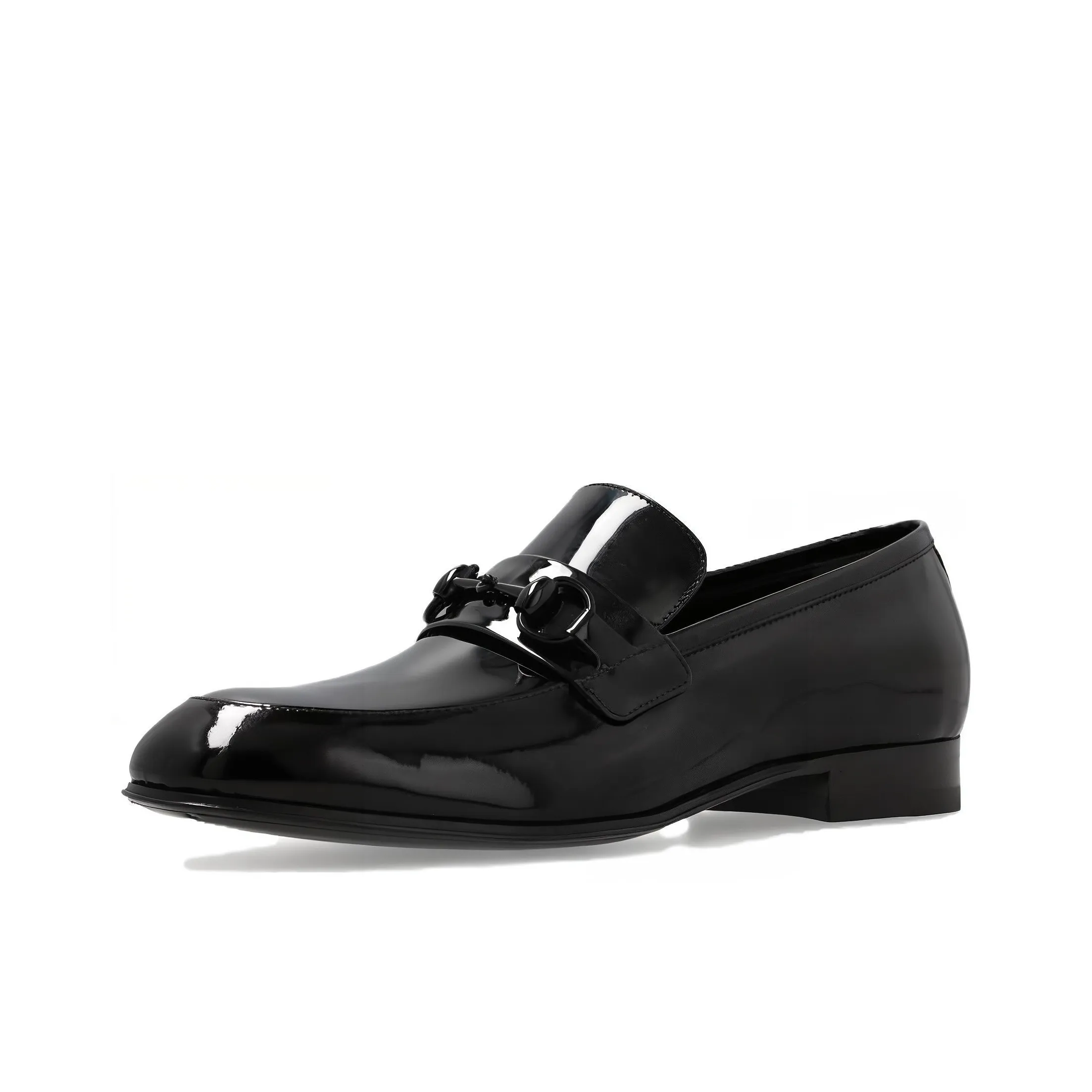 GUCCI Horsebit Loafers Men's Black