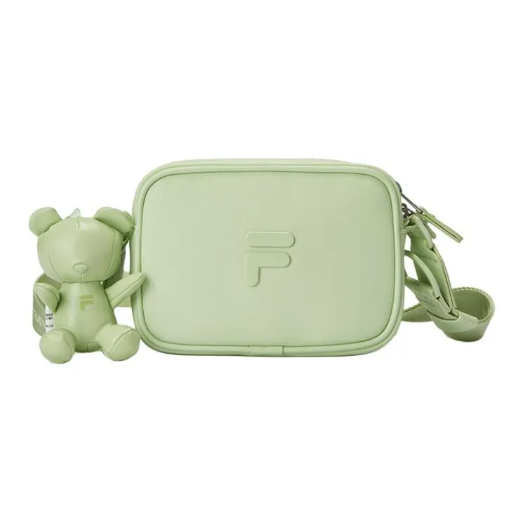 FILA FUSION Полиуретан Cute Bear Сумка через плечо Стандартная Женская Светлый Лайм