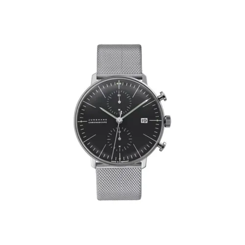 JUNGHANS Автоматический Механический Часы Мужские Movement 40 мм Черные