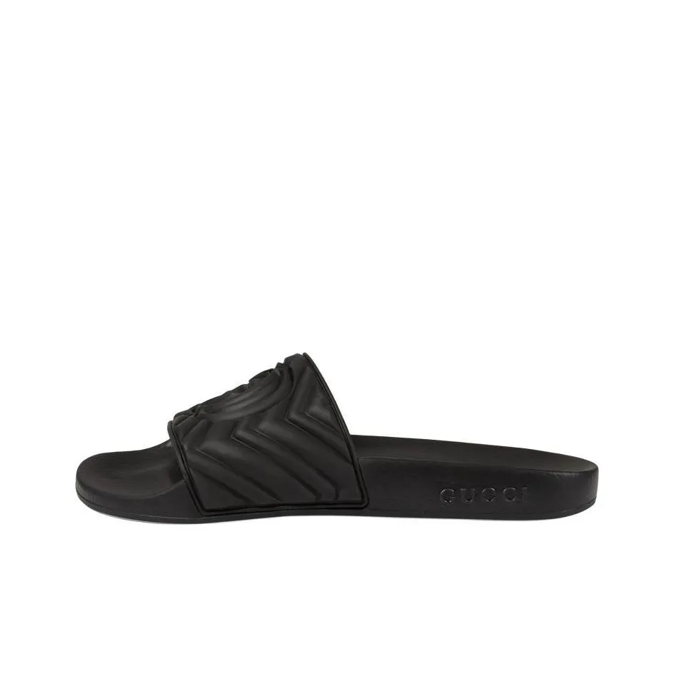 GUCCI Women's Quilted Slide 'Black' Women's