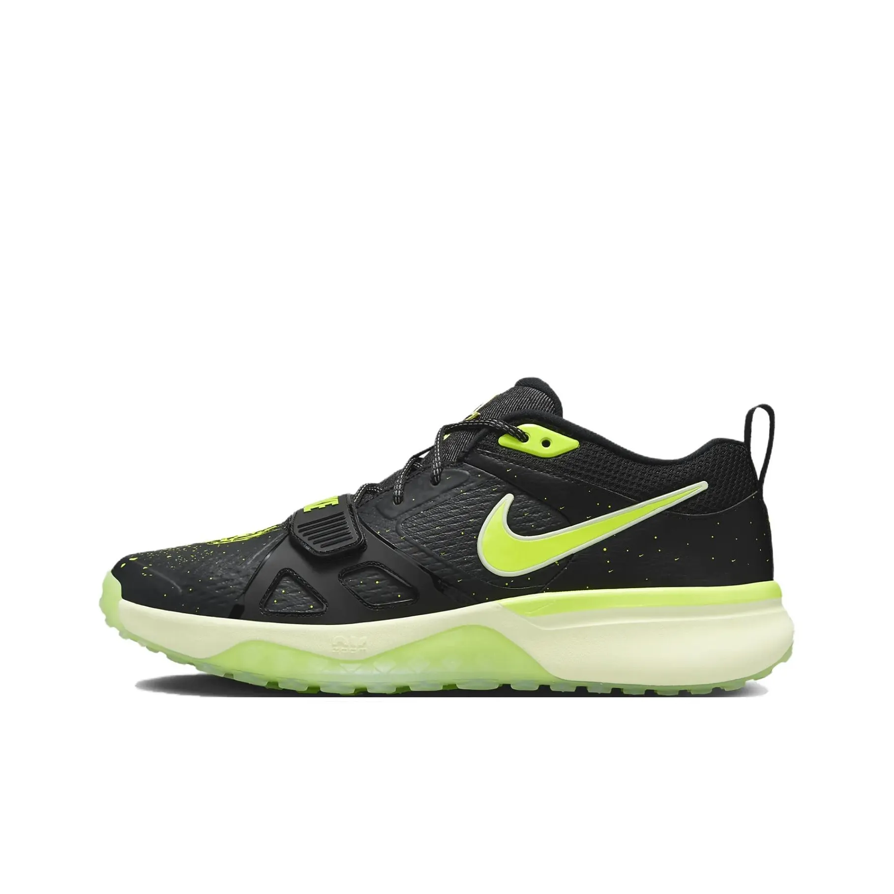 Nike Air Zoom Diamond Elite Turf Black Life Lime Volt