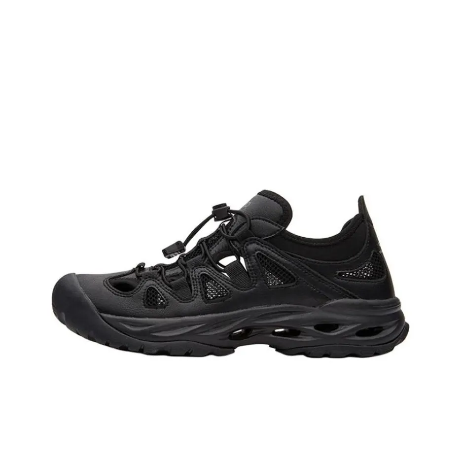 Jeep Breathable River Trekking Shoes Men's Black