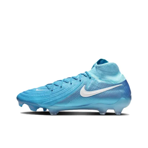 NIKE Phantom Luna 2 Футбольные бутсы Высокие Синий Anger/Белый Мужские