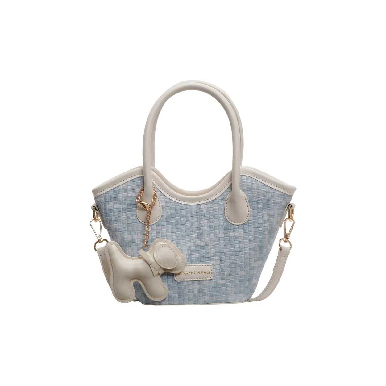 BAODIDAISHU ПУ (полиуретан) Сумка через плечо Сумка Обычная Женская Белая и Синяя Черная Синяя