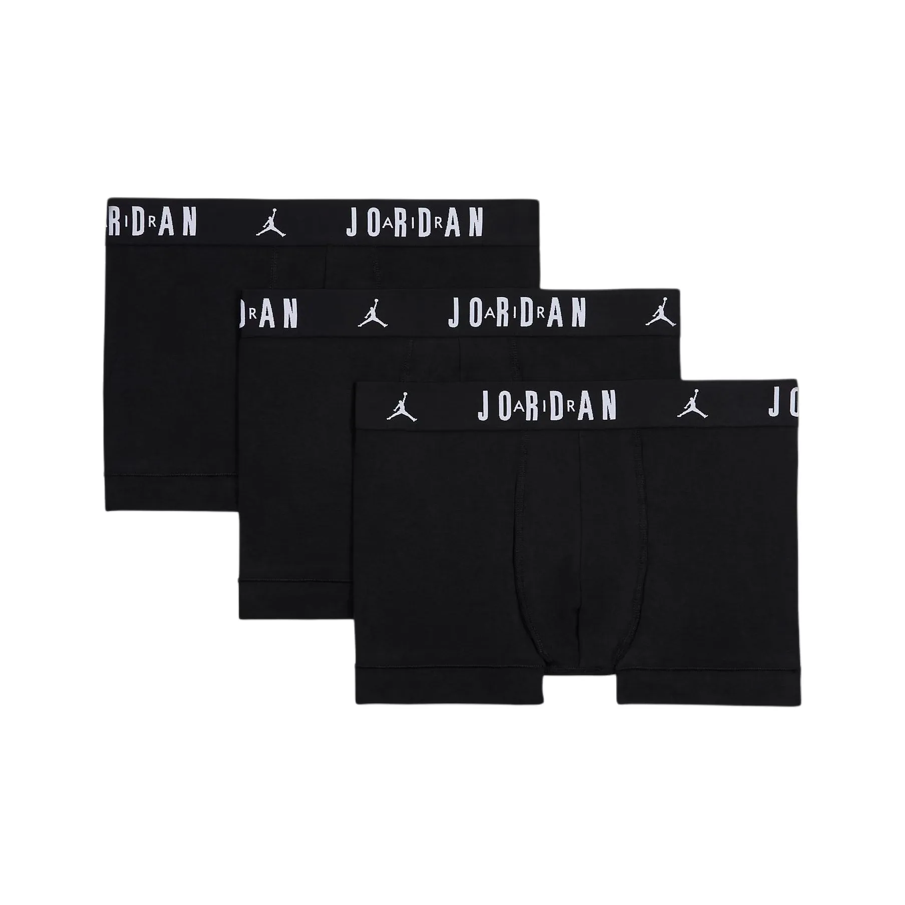JORDAN Men's Flight Cotton Boxer Briefs 3 Pack