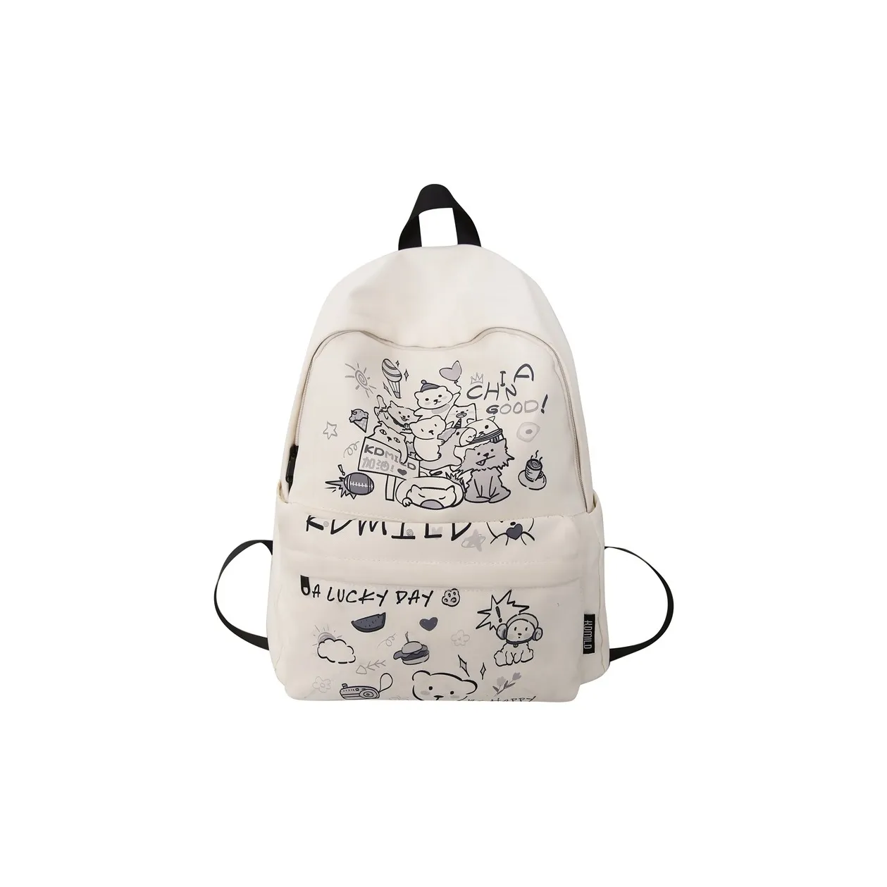 Huangmu Nylon Backpack And Laptop Bag Unisex Multicolor