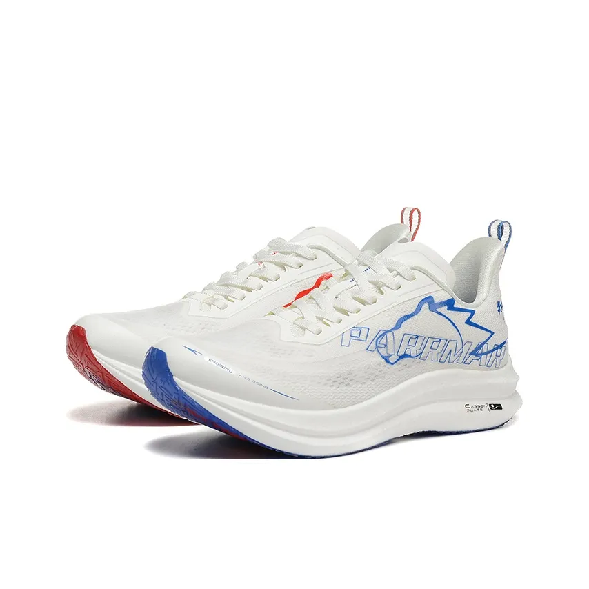 PARRMAR ZhiXing 1.0 Running Shoes Unisex Low top Red Blue Mismatched