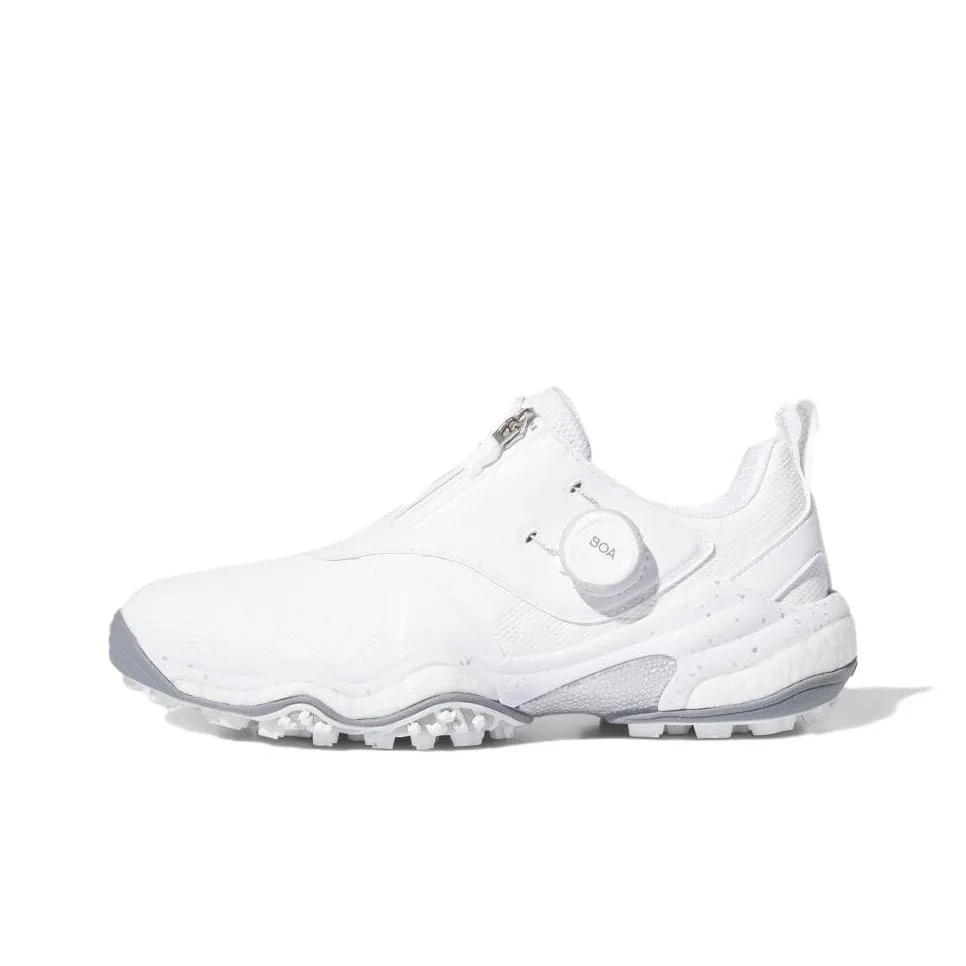 Adidas CodeChaos Slip Resistant Abrasion Resistant Breathable Low Top Golf Shoes Women's White Adidas CodeChaos Противоскользящие Устойчивые к истиранию Дышащие Низкие Кеды для гольфа Женские Белые