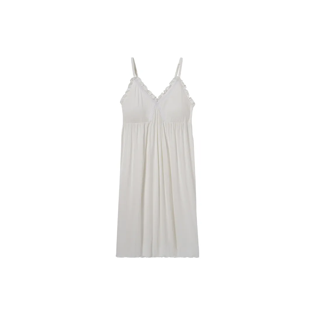 OUSHIBO Nightgown Women's White