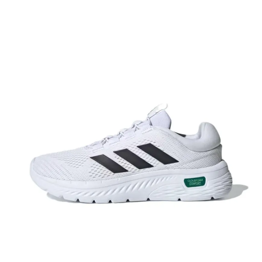 Adidas Cloudfoam Running Shoes Men Low-Top White