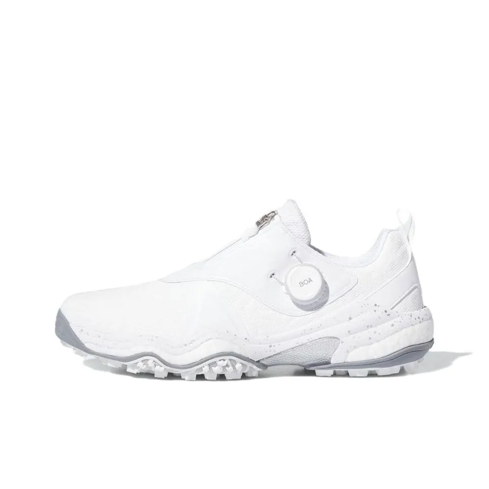 Adidas CodeChaos Slip-resistant Abrasion-resistant Low Top Golf Shoes Men's White Adidas CodeChaos Противоскользящие Устойчивые к истиранию Низкие Топы Обувь для гольфа Мужская Белая