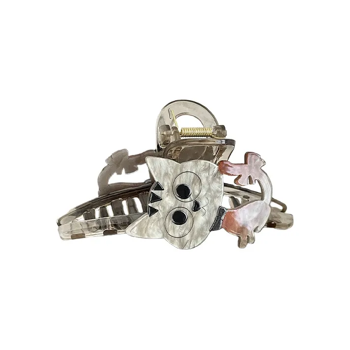 Water Jade Акриловые заколки для волос Женские